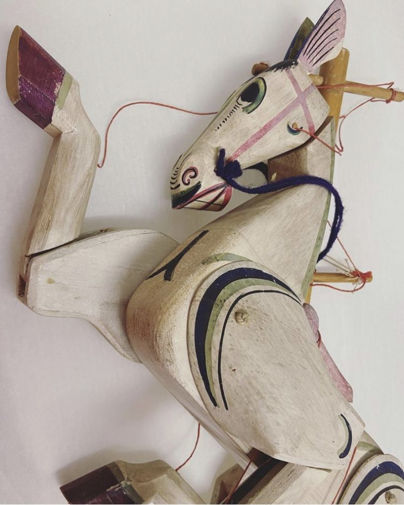 Horse Puppet at Jarrow Hall