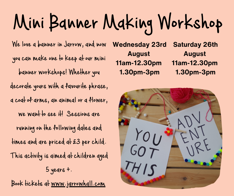Mini Banner Making Workshop